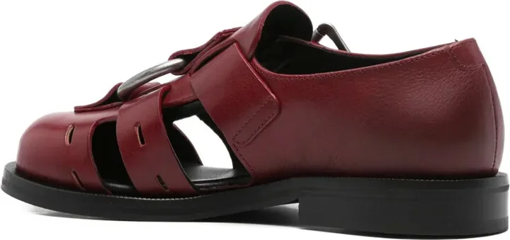 Bondage Belt leather sandals - Image 3