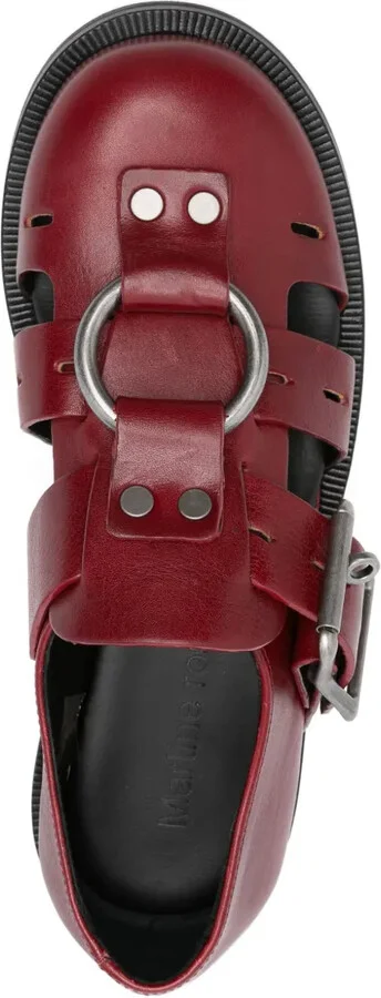 Bondage Belt leather sandals - Image 4