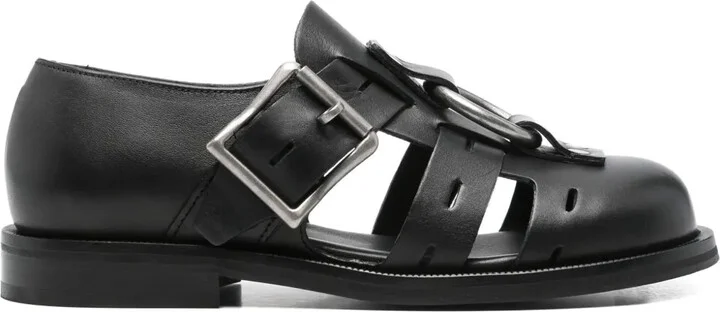 Bondage Belt leather sandals