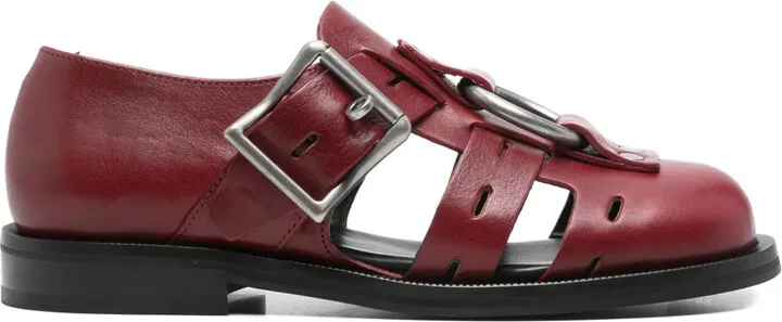 Bondage Belt leather sandals