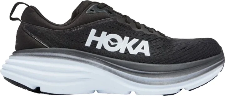 Bondi 8 Black/White Women's Running Shoes 1127952-BWHT