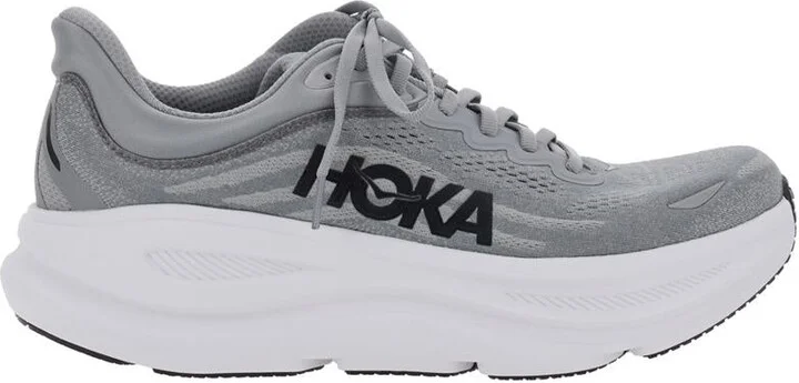 'Bondi 9' Grey Low Top Sneakers With Maxi Logo Lettering On The Side In Tech Fabric Unisex