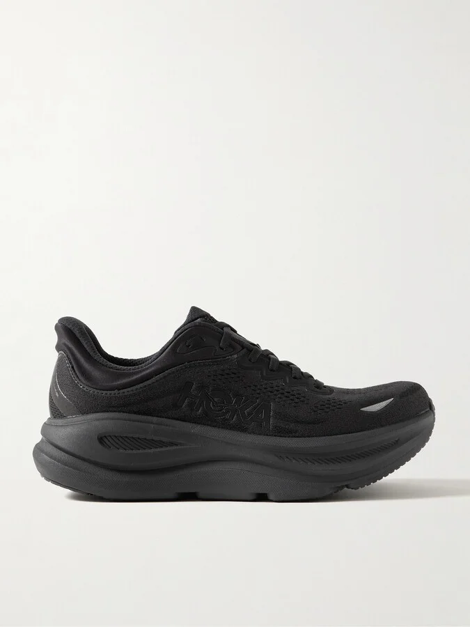 Bondi 9 Rubber-Trimmed Mesh Running Sneakers