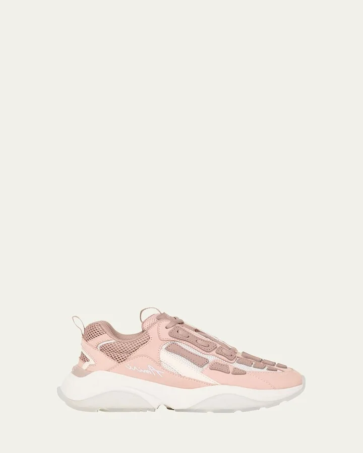 Bone Applique Runner Sneakers