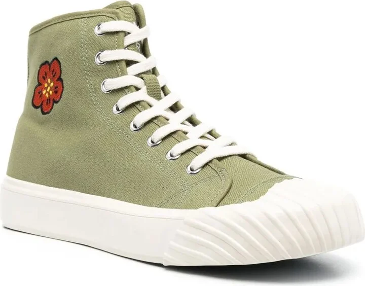 Bone Flower high-top sneakers - Image 2