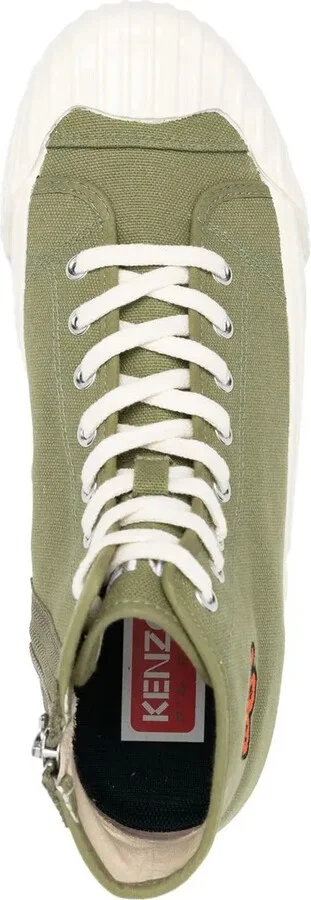 Bone Flower high-top sneakers - Image 4