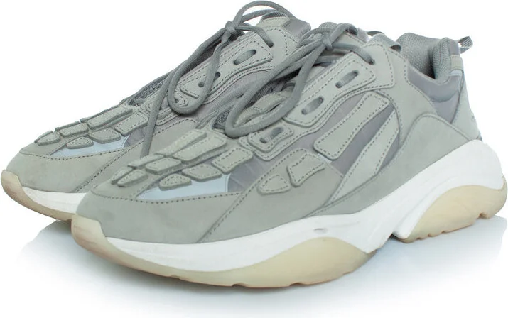 Bone runner in grey