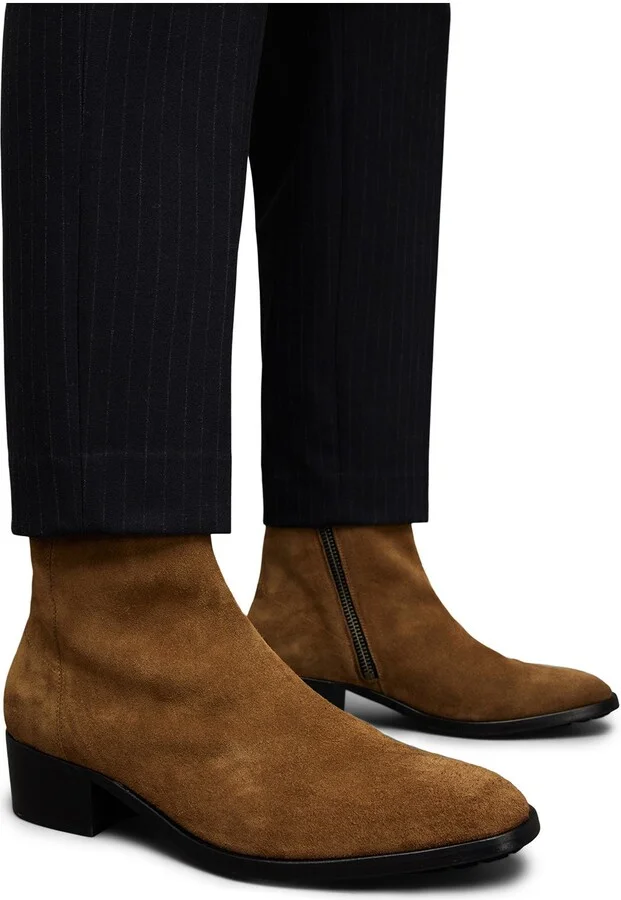 Bonham Suede Zip Boot - Image 2