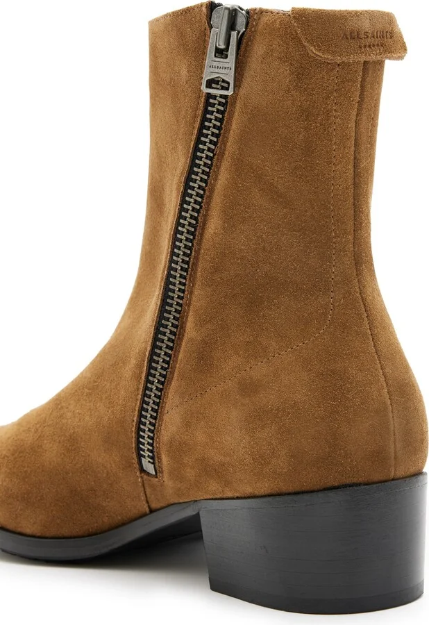 Bonham Suede Zip Boot - Image 3