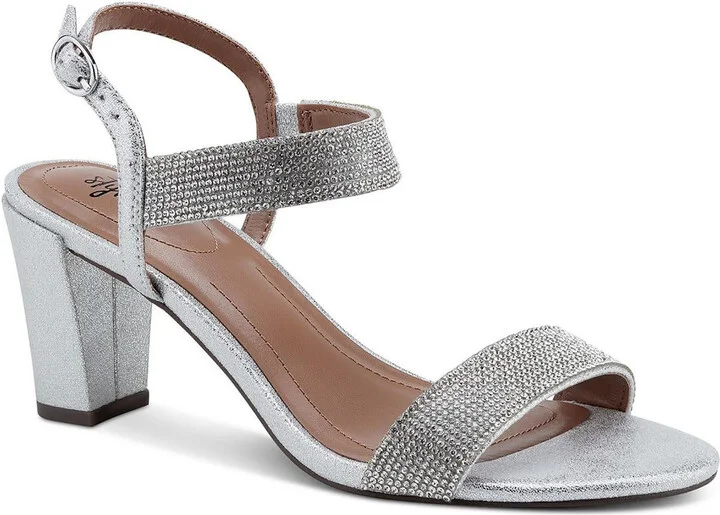 Bonitaa Womens Faux Leather Ankle Strap