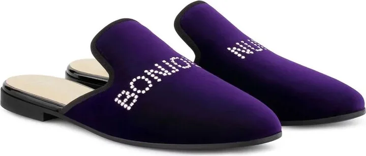 Bonjour Nuit velvet loafers - Image 2