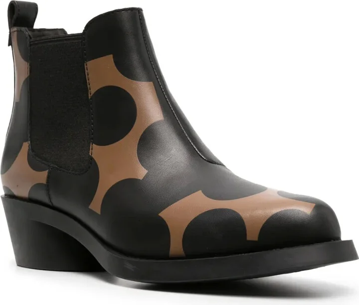 Bonnie 50mm calf-suede ankle boots - Image 2