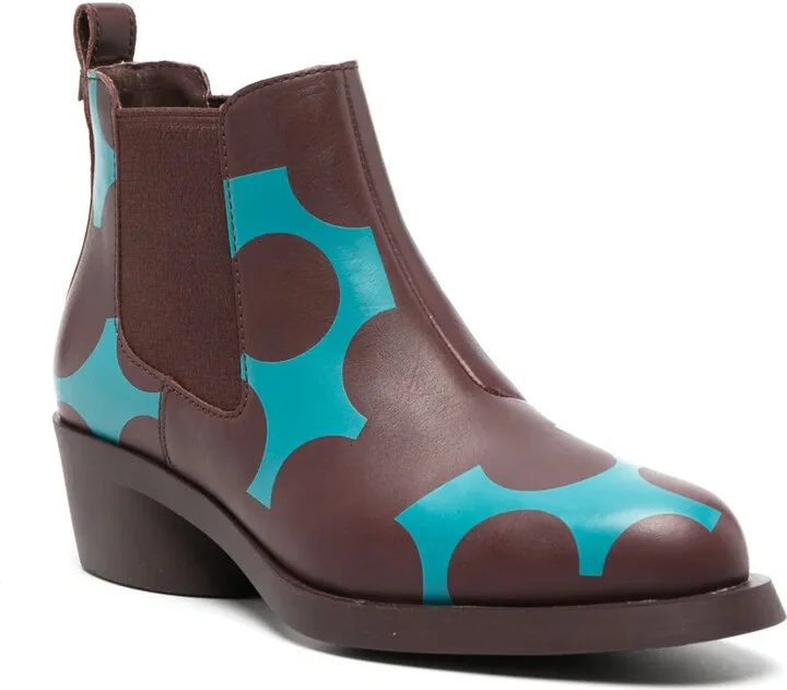 Bonnie 50mm calf-suede ankle boots - Image 2