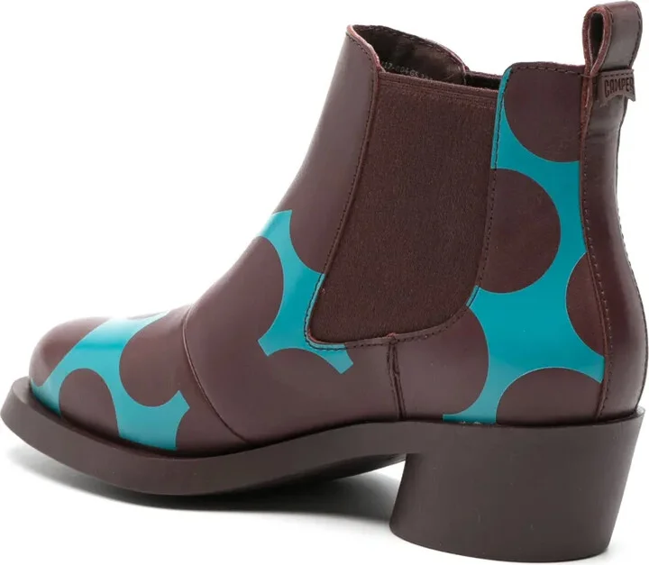 Bonnie 50mm calf-suede ankle boots - Image 3