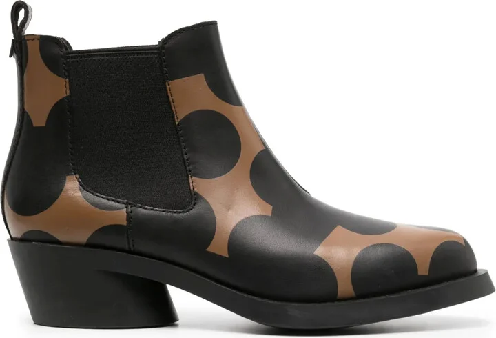 Bonnie 50mm calf-suede ankle boots