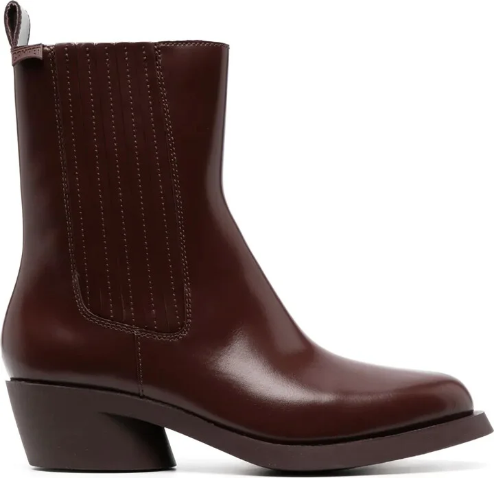 Bonnie 50mm leather ankle boots