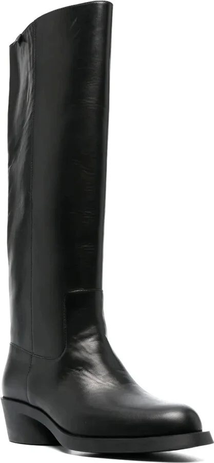 Bonnie 50mm leather boots - Image 2