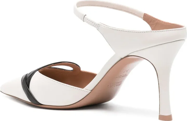 Bonnie 80mm leather mules - Image 3