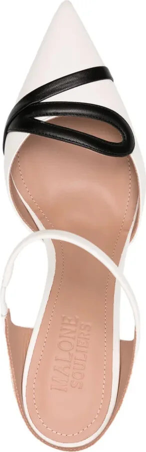 Bonnie 80mm leather mules - Image 4