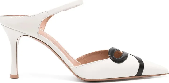 Bonnie 80mm leather mules