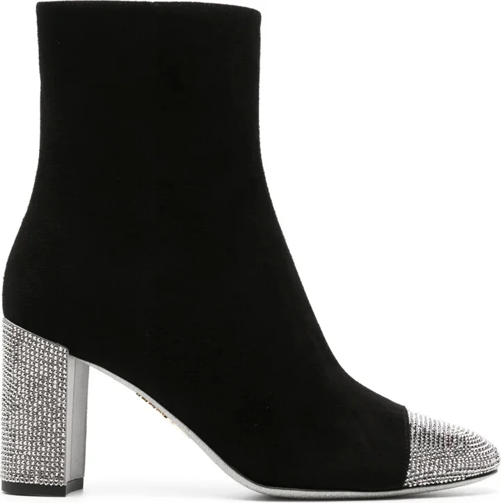 Bonnie 85mm suede boots