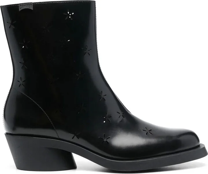 Bonnie cuban-heel boots