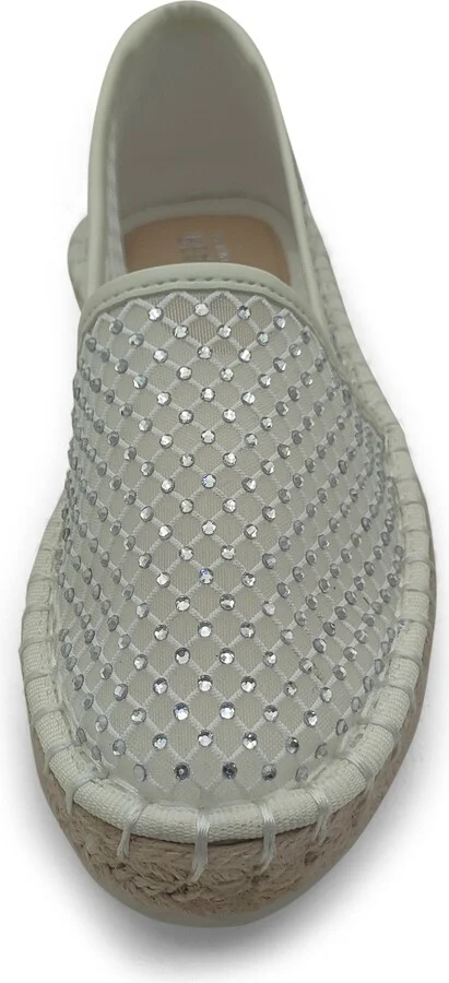 Bonnie Rhinestone Espadrille Flat - Image 2