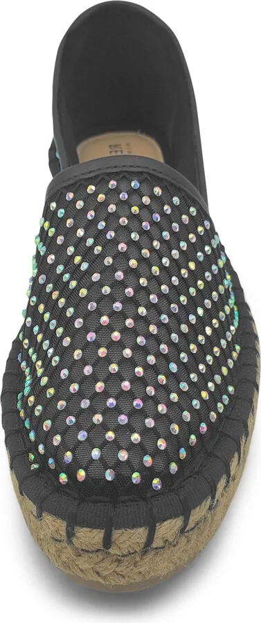 Bonnie Rhinestone Espadrille Flat - Image 9