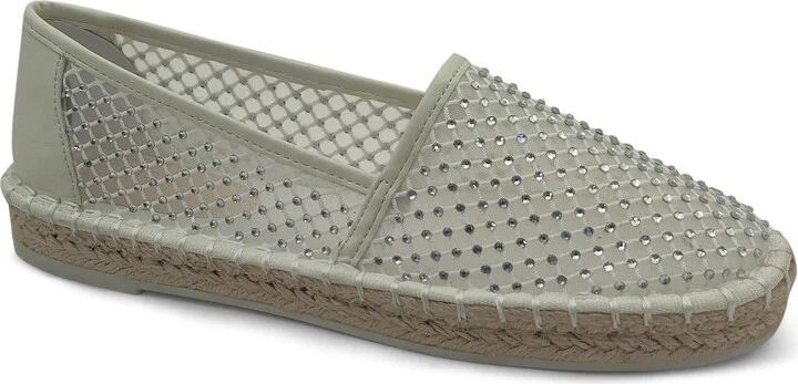 Bonnie Rhinestone Espadrille Flat