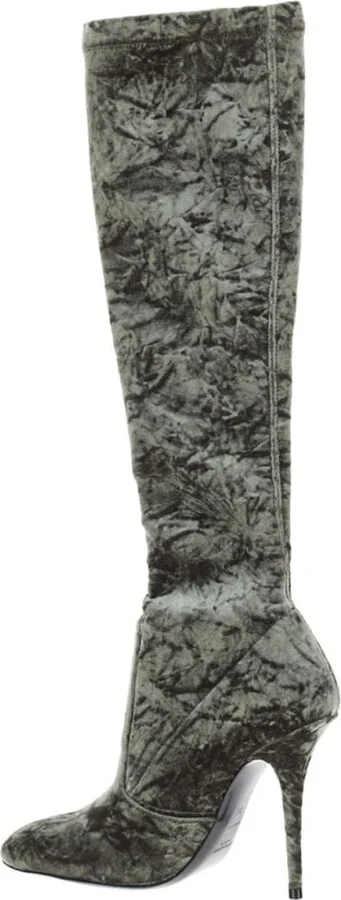 Bonnie Velvet Boots - Image 3