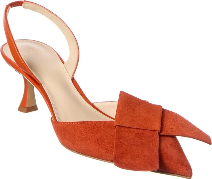 Bonny 60 Suede Slingback Pump