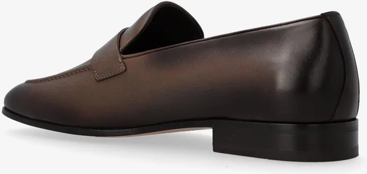 Bonny Gancini Leather Loafers - Image 2
