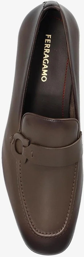 Bonny Gancini Leather Loafers - Image 3