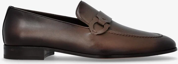 Bonny Gancini Leather Loafers