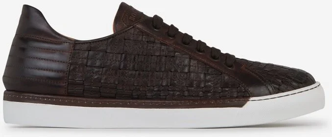 Bontoni Enrico Intreccio Lace-Up Sneakers