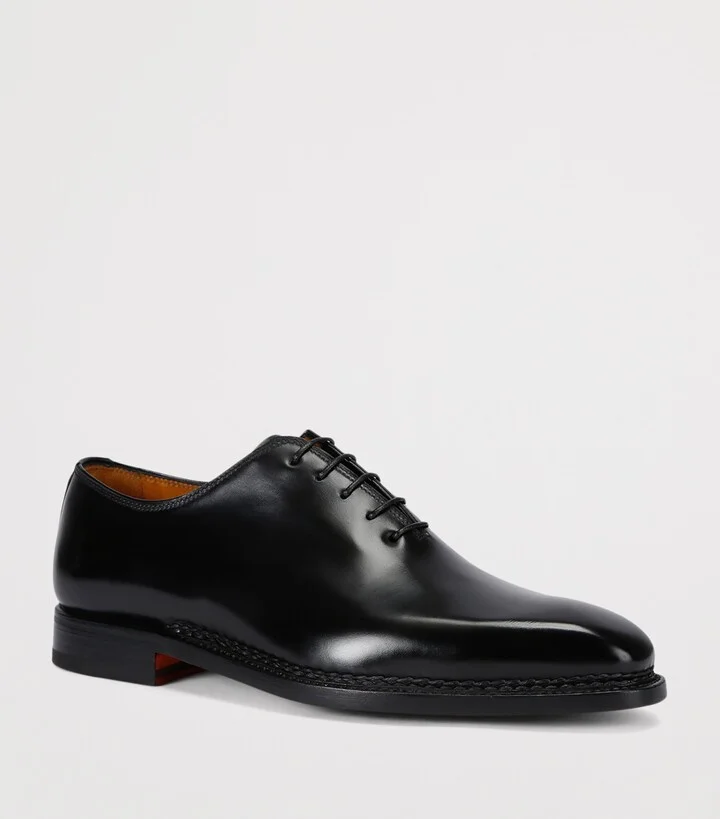 Bontoni Leather De La Ville Oxford Shoes - Image 3