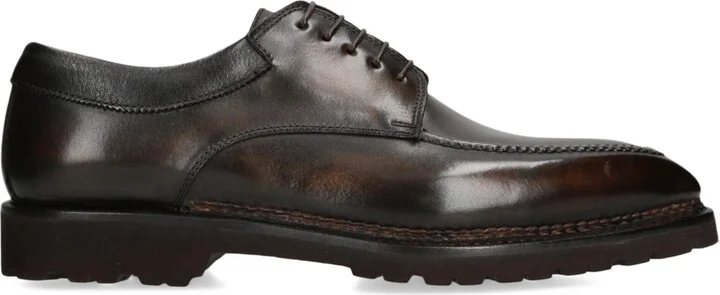 Bontoni Leather Eroico Derby Shoes