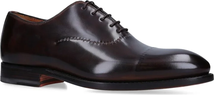 Bontoni Leather Vittorio Oxford Shoes - Image 3