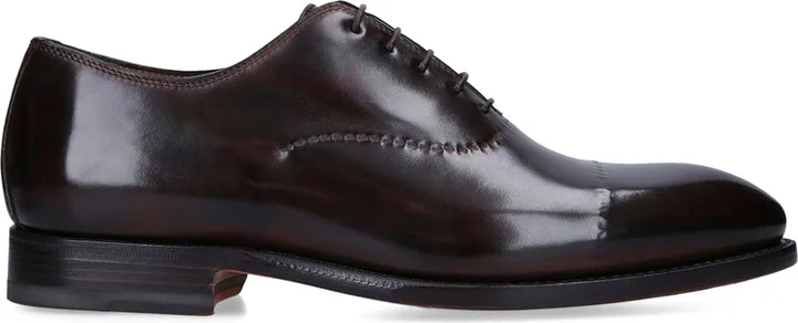 Bontoni Leather Vittorio Oxford Shoes