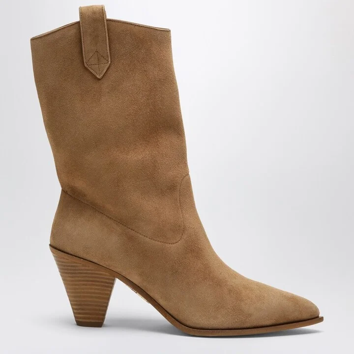 Boogie camel-coloured Texan boots