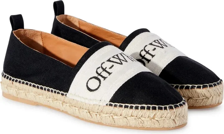 Bookish logo-band espadrilles - Image 2