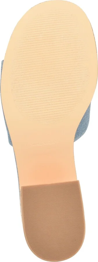 Boone Denim Platform Slide Sandal - Image 5