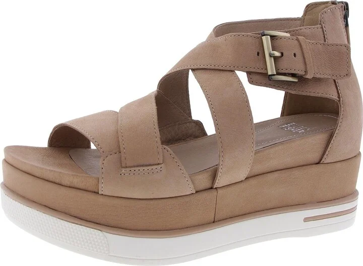 BOOST Womens Buckle Man Made Wedge Heels