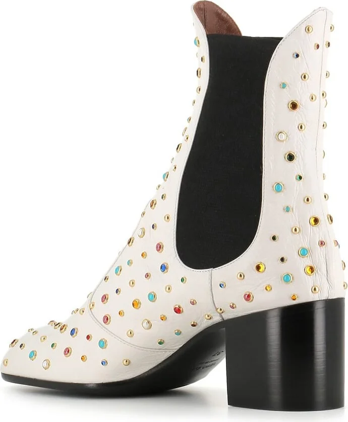 Boot Angie Multicolor Studs - Image 4
