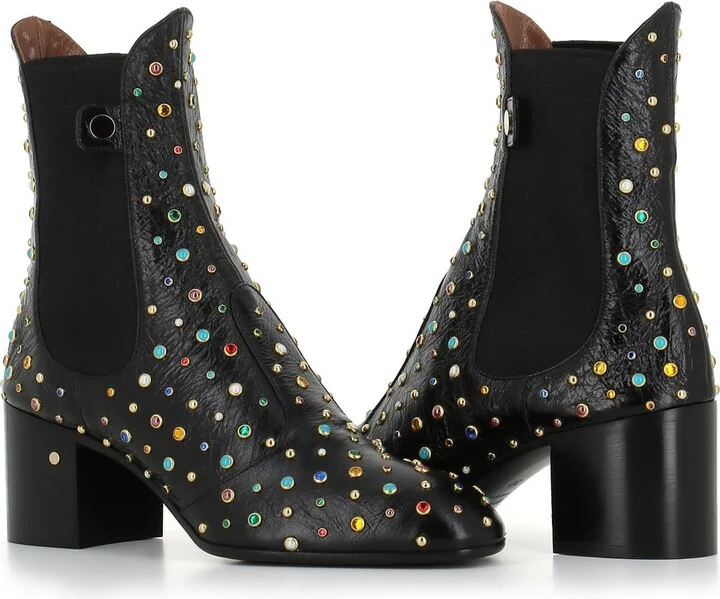 Boot Angie Multicolor Studs