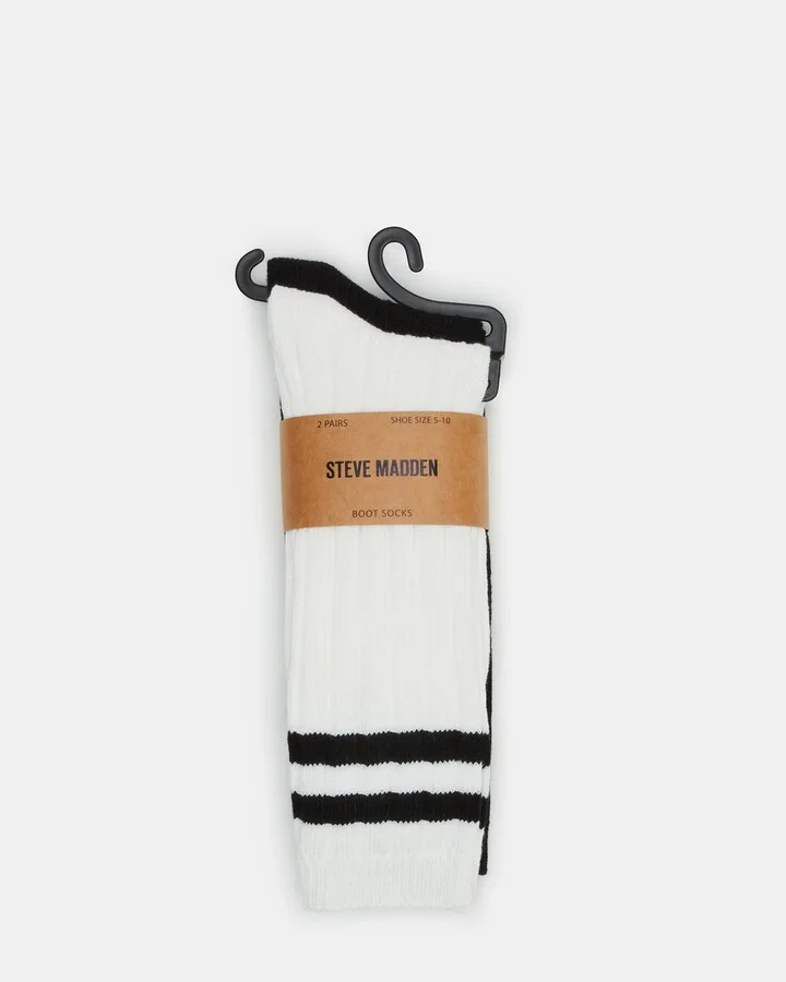 Boot Socks Bone Multi - Image 3