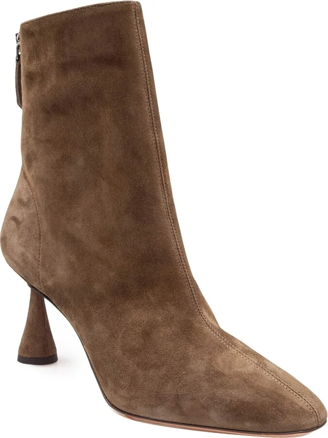 Bootie 75 In Suede Green Color - Image 2