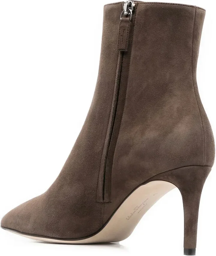 Bootie suede ankle boots - Image 3