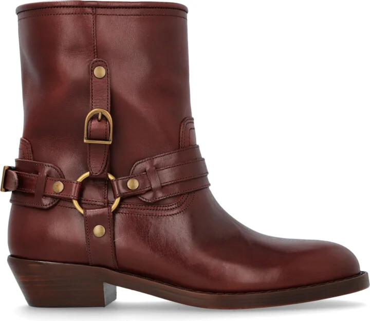 Boots `Ildred`, , - Burgundy