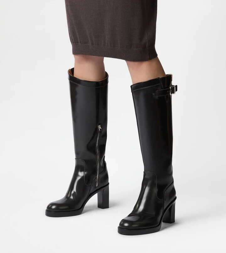 Boots in Leather - Image 7